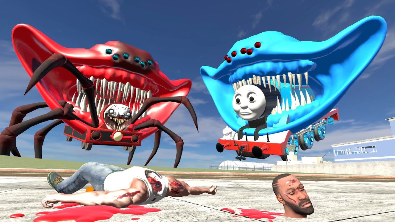 Choo Choo Charles El Gran Majà Kill Franklin in Indian bike driving 3d: