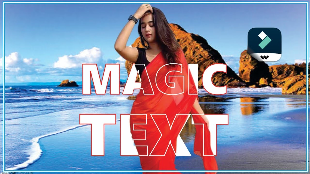 Unique and Magic Text Effect in Filmora X
