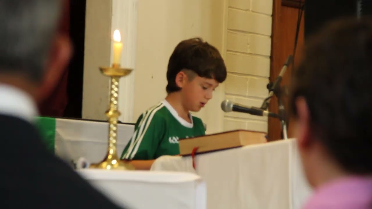 Centenary Mass 6 - Fergus Walsh, prayer before Communion
