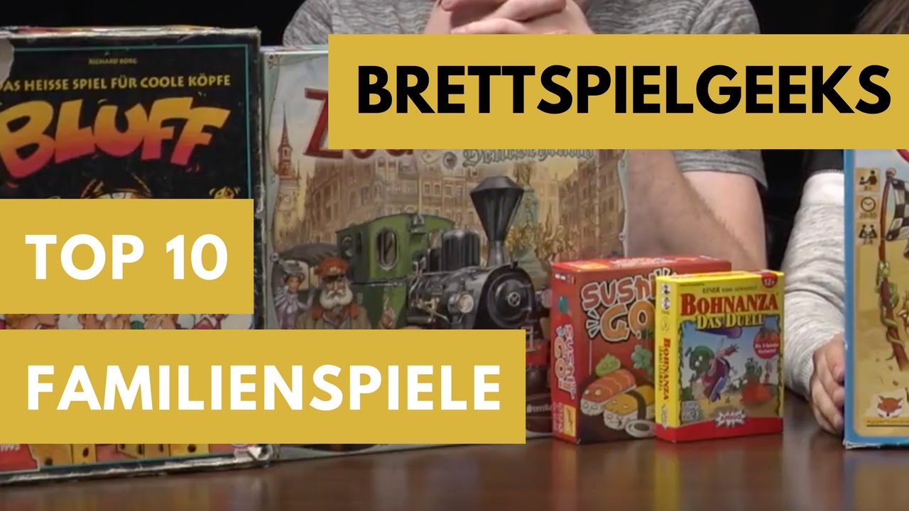 Top 10 Familienbrettspiele | Brettspiel Geeks | Brettspiele
