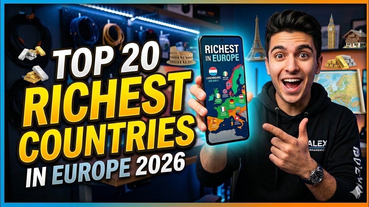 Top 20 Richest Countries in Europe | by nominal GDP growth | Sigma FemalE