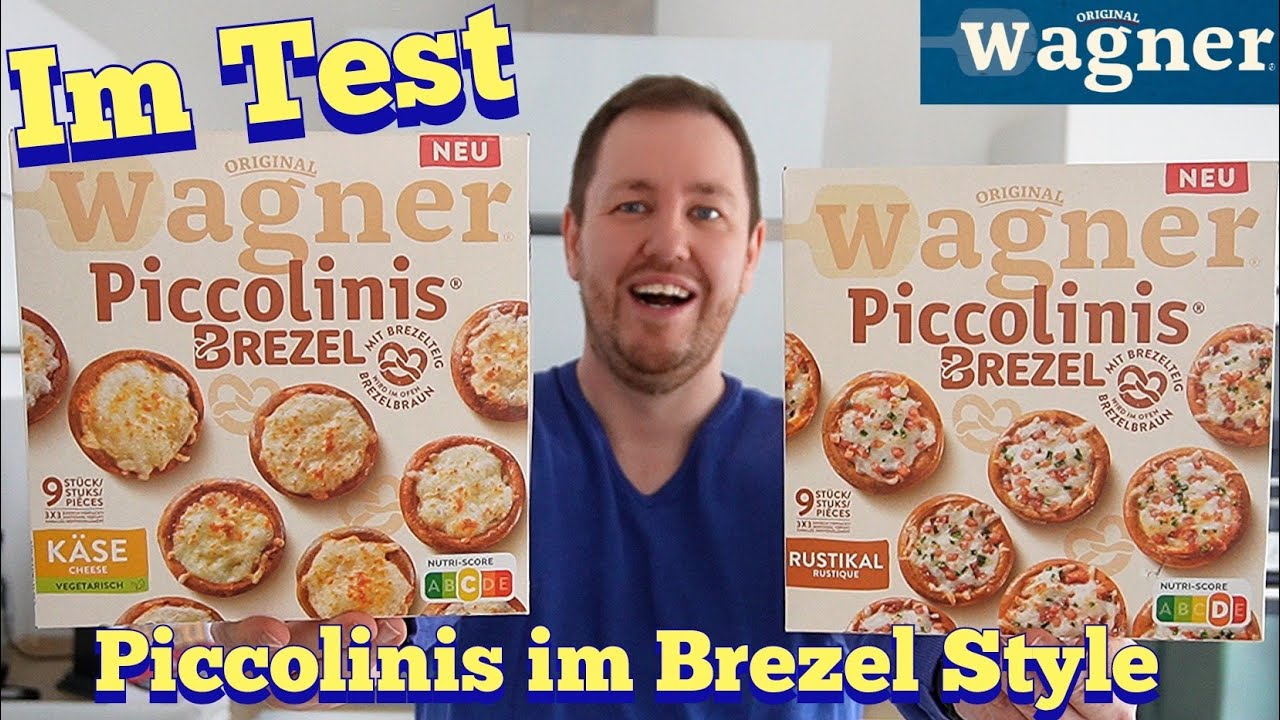 Original Wagner: Piccolinis Brezel Käse & Rustikal im Test #brezelpizza