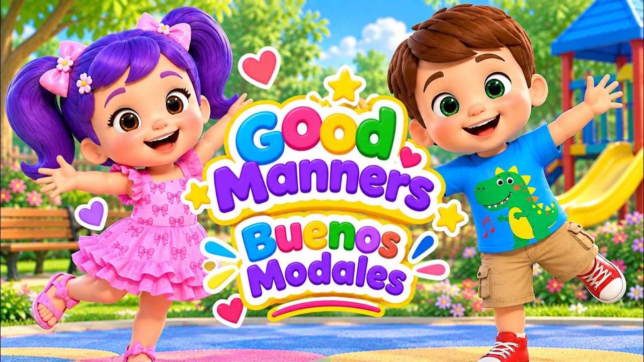 Learn Good Manners 🥰 Buenos Modales | Lili y Tito | Bilingual Kids Songs | Canciones Infantiles