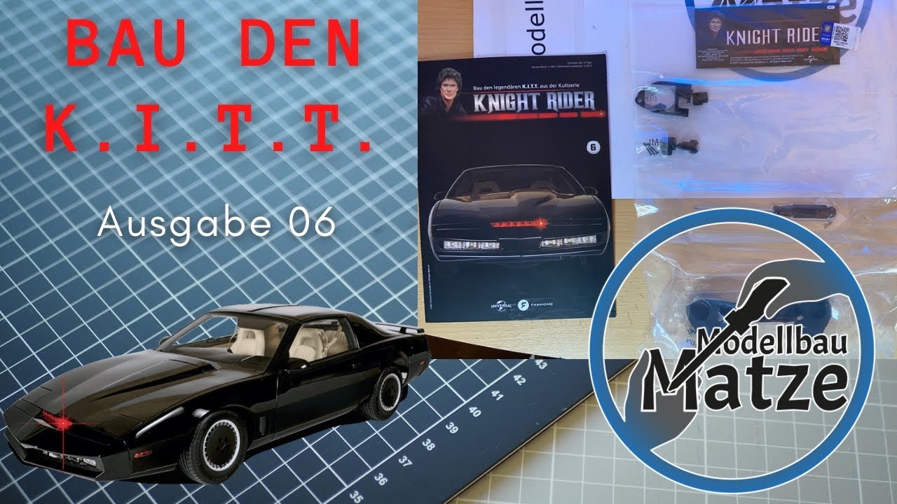 Bau den K.I.T.T. - Ausgabe 06 - Fanhome / DeAgostini (Knight Rider)