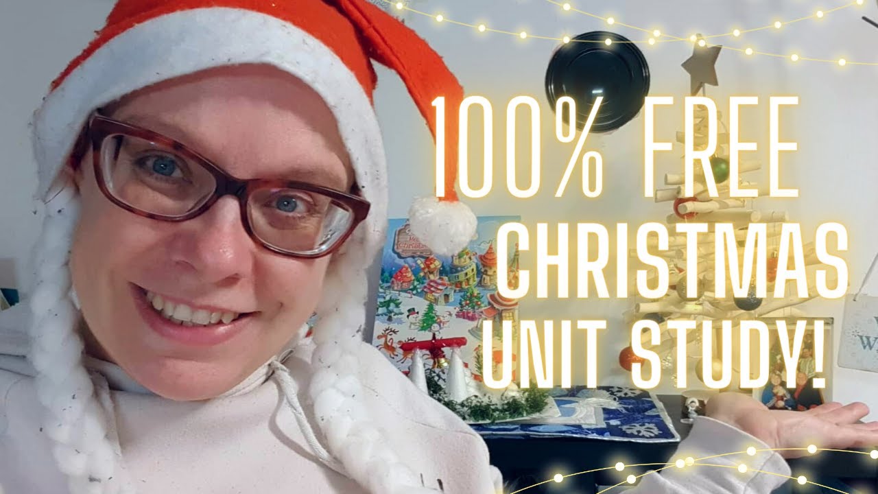 100% FREE Christmas Unit Study + Free Notebooking Pages and Lots of Other Freebies!