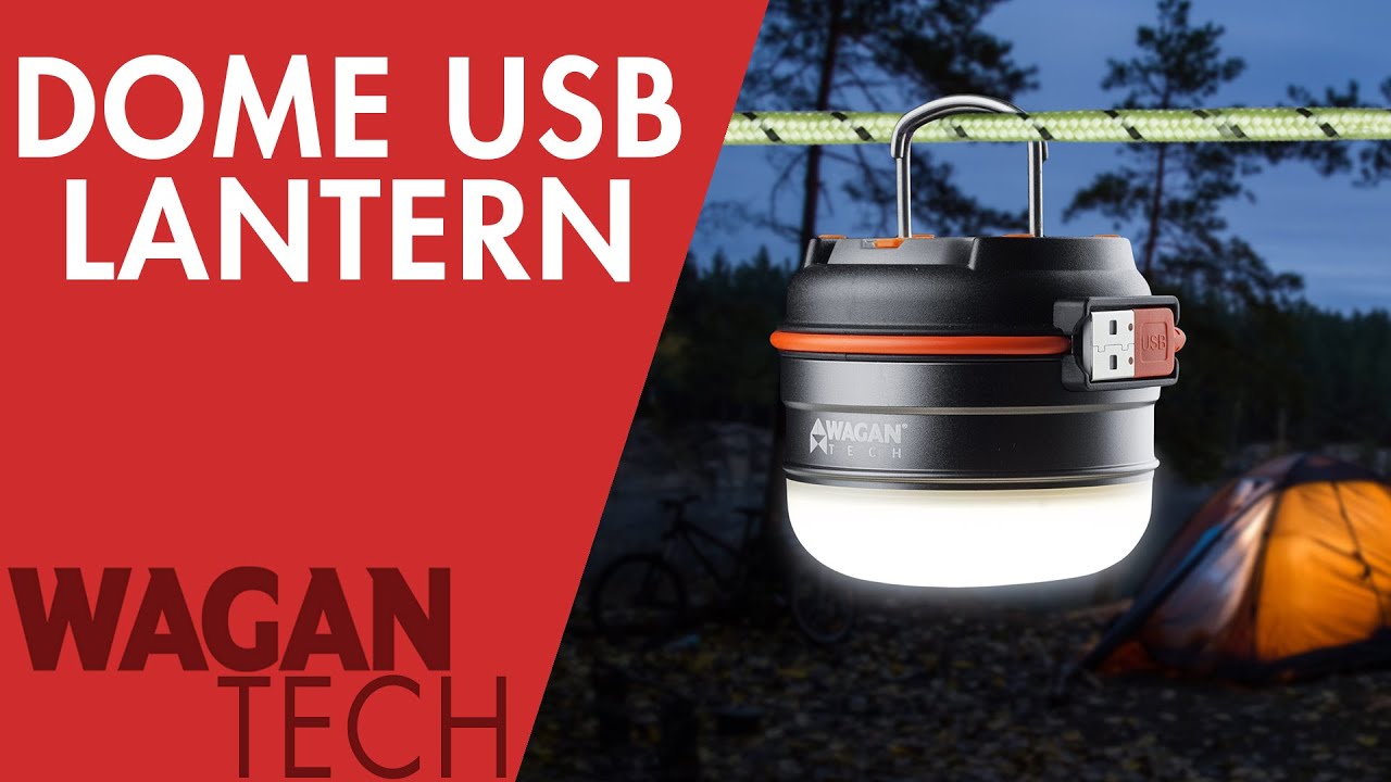 Camping LED Lantern w/ USB Charger - Rechargeable Tent Light (4302) - Best of 2016
