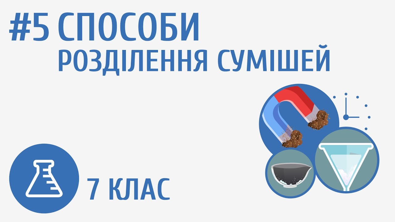 Способи розділення сумішей #5