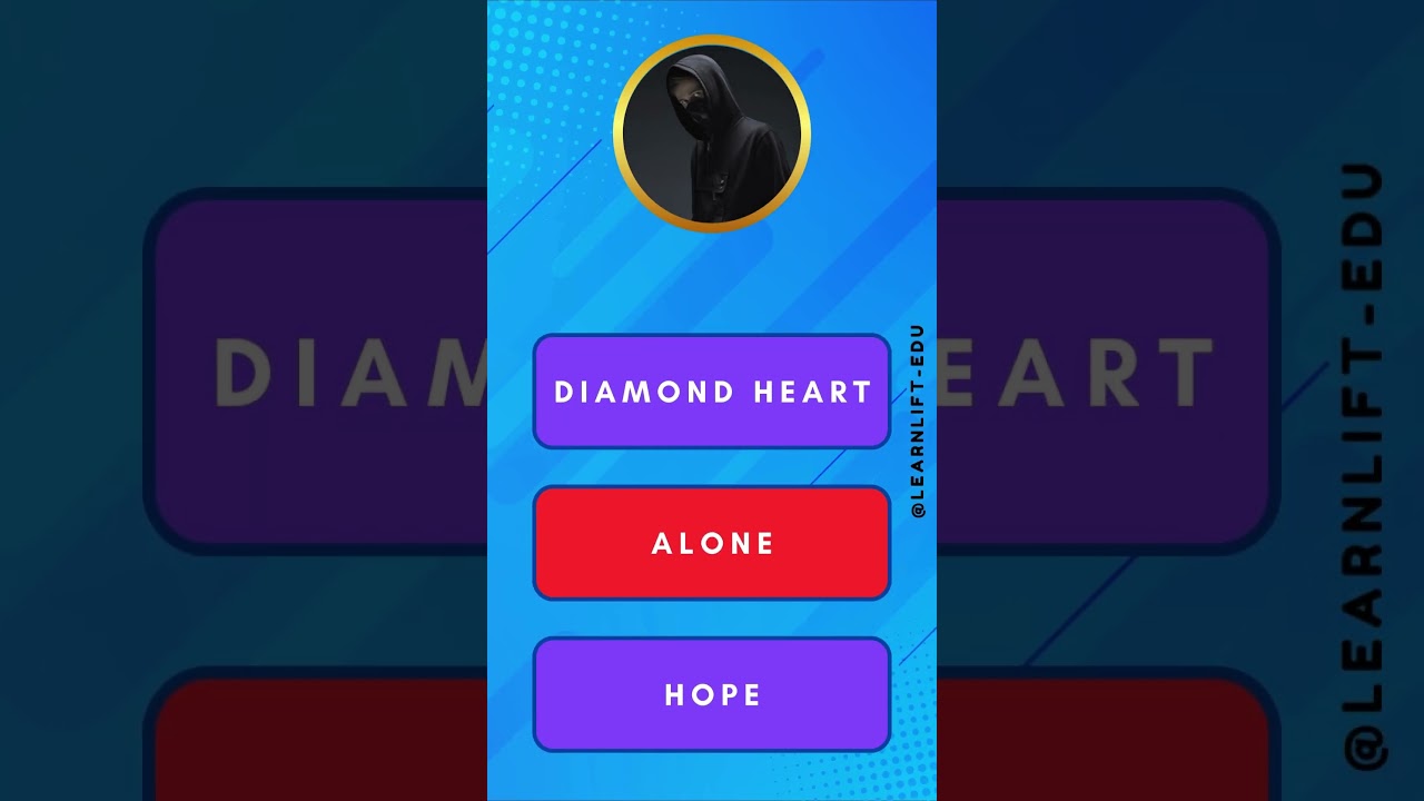 Guess The Song Alan Walker 🔵🔵the last one is impossible🥶#guessthesong #genz #alanwalker #usa #uk