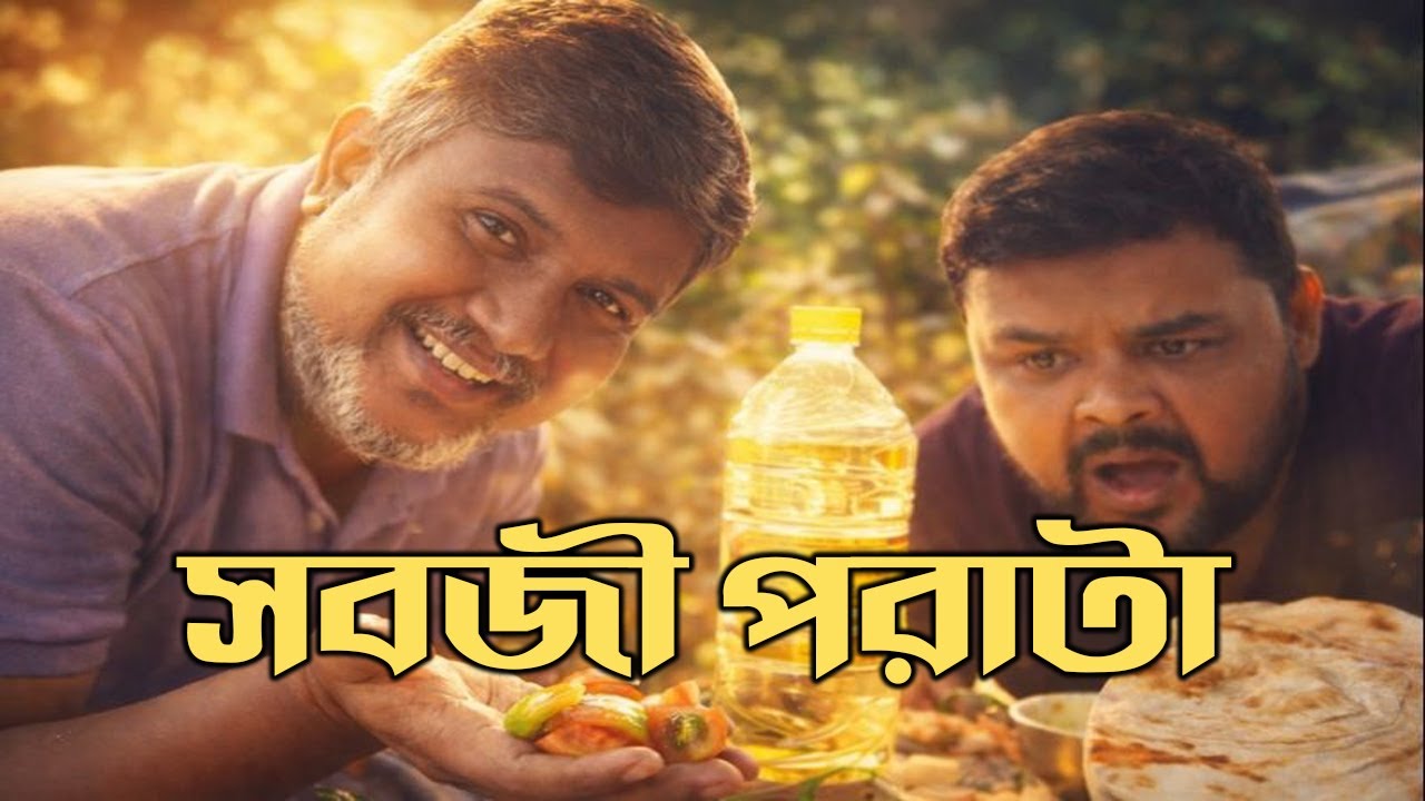 সবজি পরাটা দিয়ে জম্পেশ খাবার | গ্রামবাংলার স্বাদ | Food Village BD