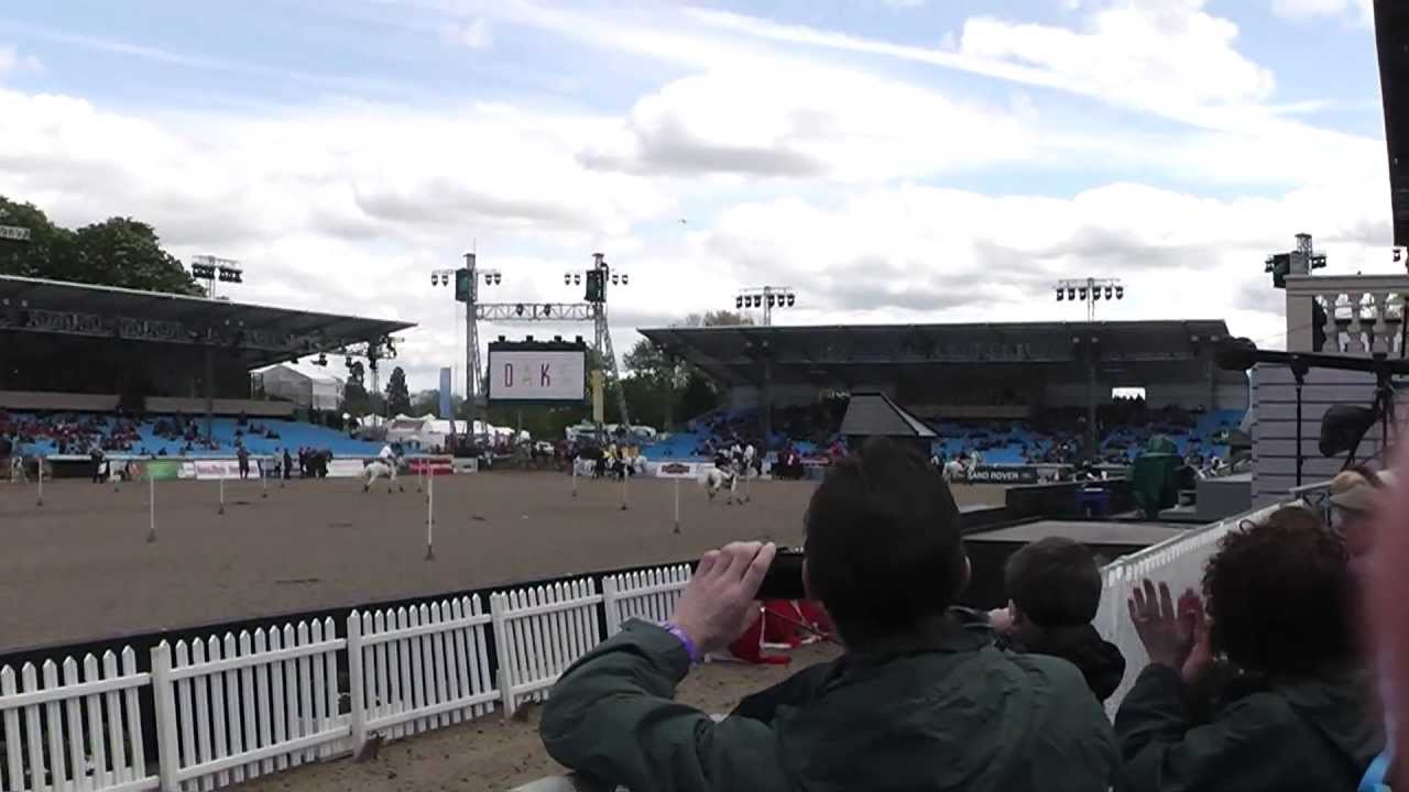 Royal Windsor Horse Show Mounted Games- Post Man