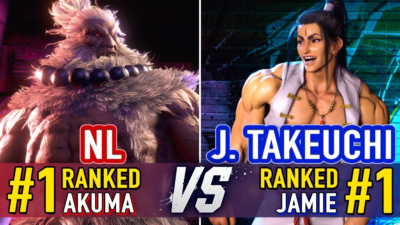 SF6 🤜 NL (#1 Ranked Akuma) vs John Takeuchi (#1 Ranked Jamie) 🤛 Street Fighter 6 High Level Gameplay