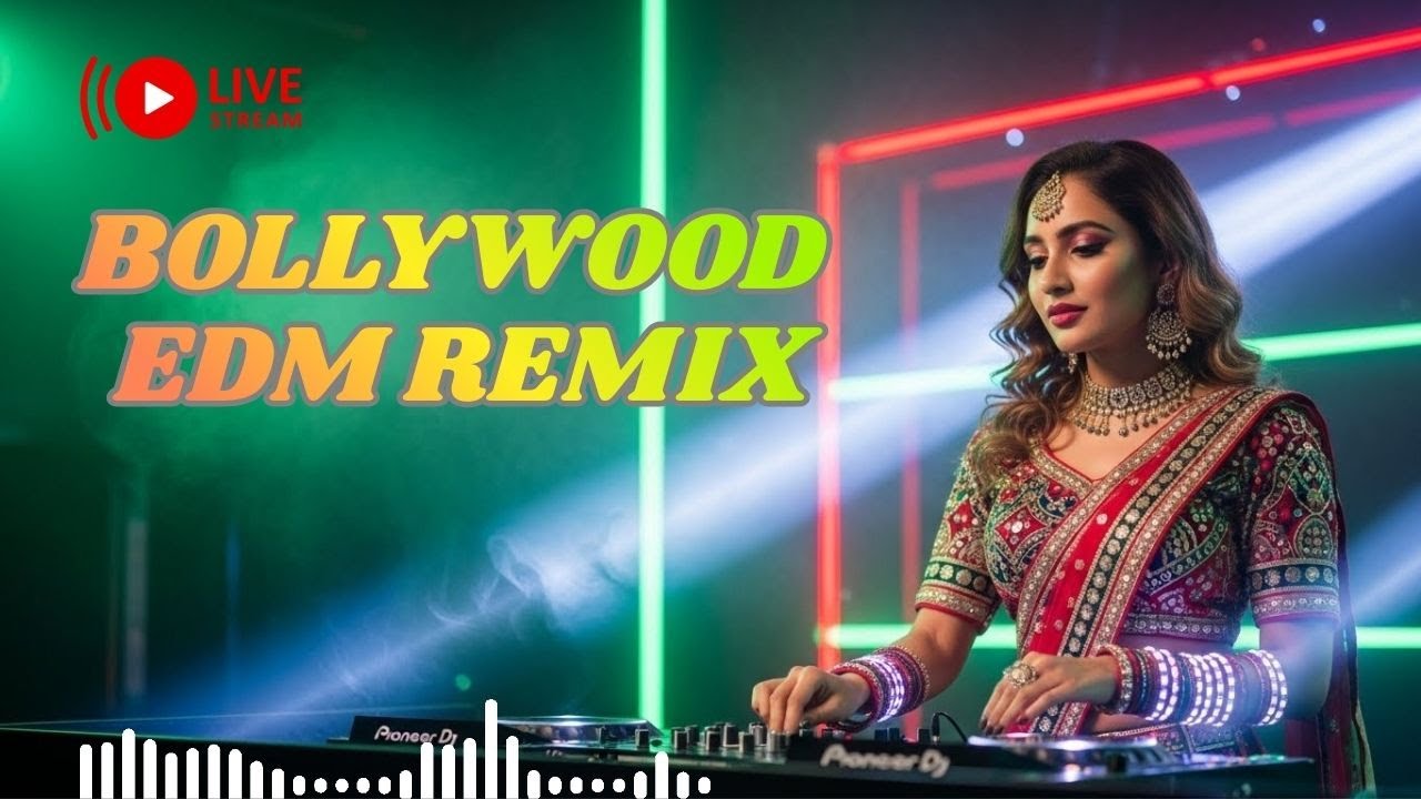 🔴 LIVE Hindi EDM Remix 🎧 Bollywood DJ Party Mix Bass Boosted