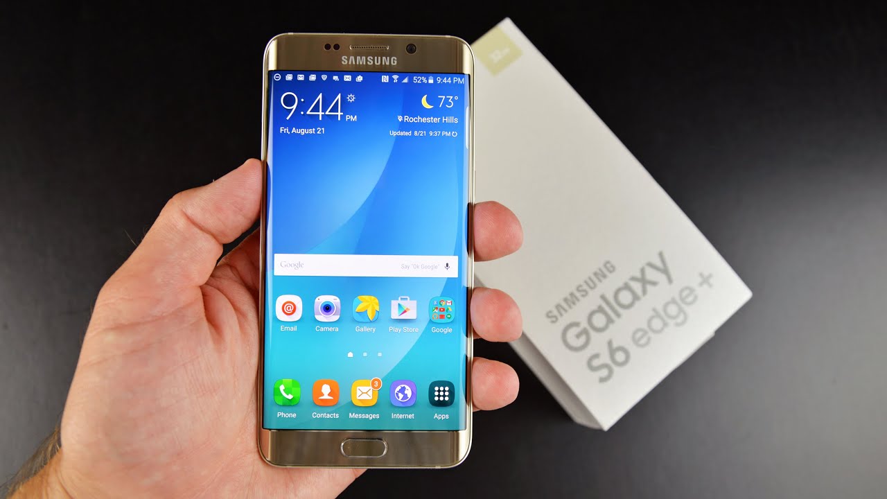 Samsung Galaxy S6 edge+: распаковка и обзор (Note 5 против S6 edge+)