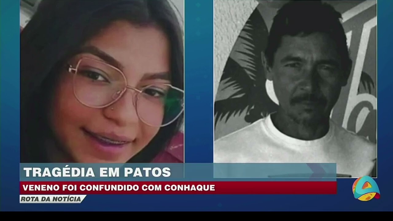 Rota da notícia - Veneno confundido com bebida alcoólica termina em tragédia em Patos