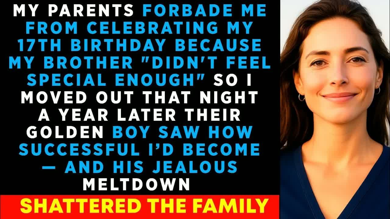My Family Forbade Me From Celebrating My 17th Birthday Because My Brother Didn't Feel Special