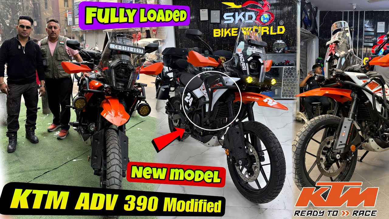 KTM adv 390 Modified | &ldquo;Ultimate Touring Setup for KTM ADV 390 | Mods & Accessories Review&rdquo;