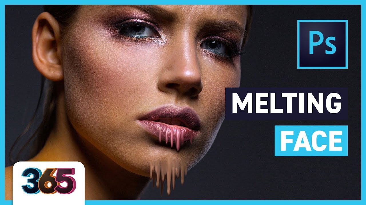 Melting Face Tutorial | Photoshop CC Tutorial #225/365