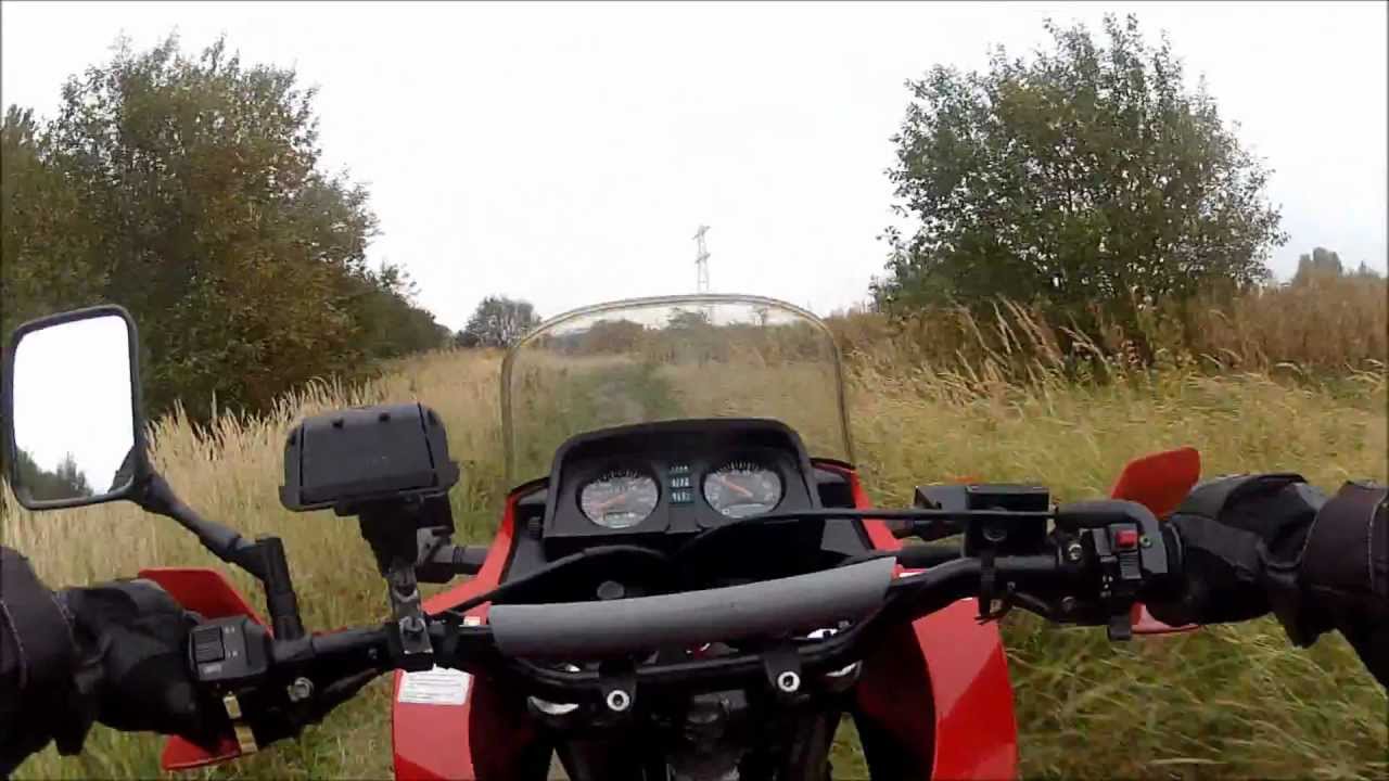 DR650 RSE riding on and offroad