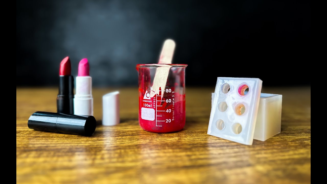 Hacks for making lipstick 💄#cosmetic #formulation  #diy
