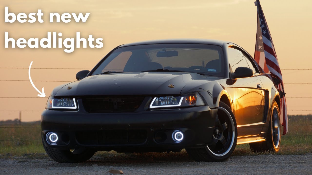 Installing DRL HEADLIGHTS For a New Edge Mustang