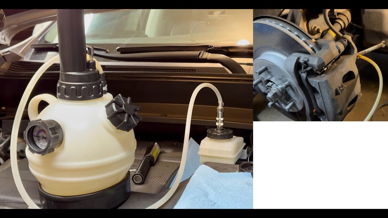 Промывка тормозной жидкости Infiniti QX60/Nissan Pathfinder