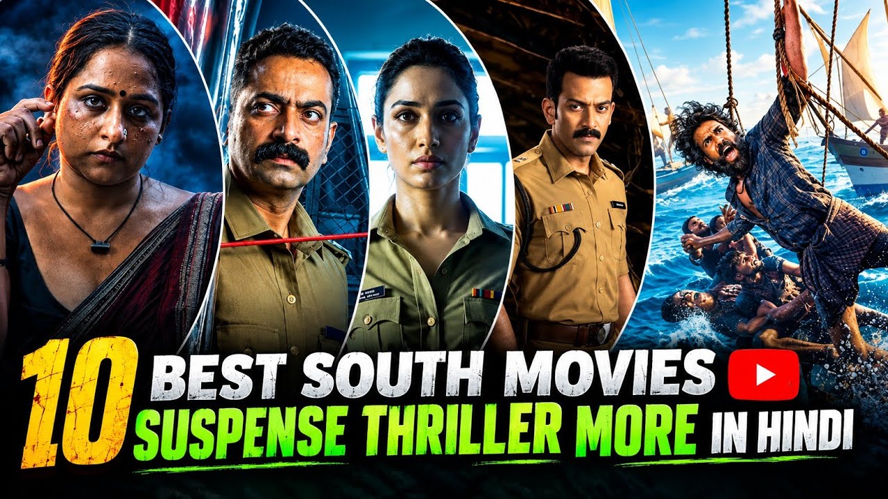 Top 10 best suspense thriller movies in hindi| Best South Movies in 2026