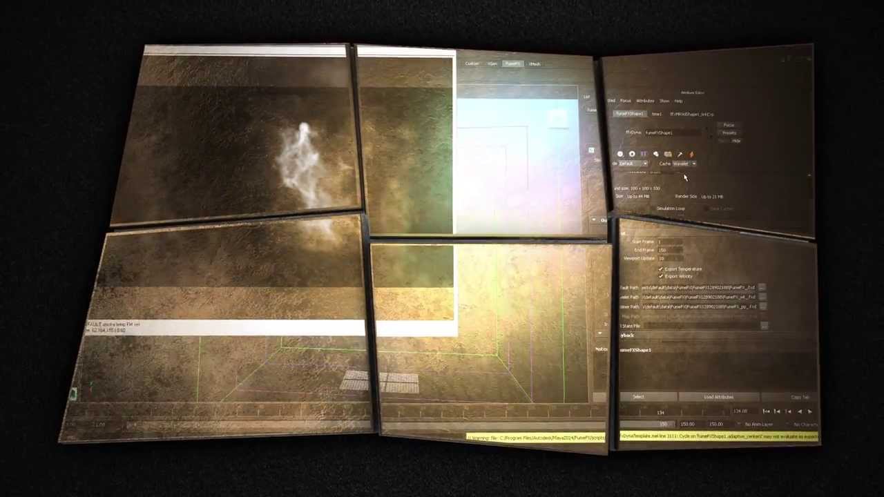 Allan McKay - FumeFX Maya Genesis Trailer