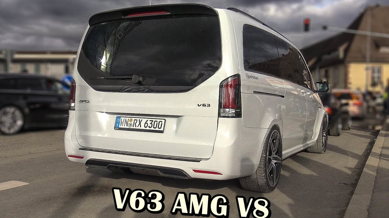 World&lsquo;s Craziest V-Class Modified by Gad Motors - V63 AMG BiTurbo w/ 700+ HP & Brutal V8 Sound 🔥