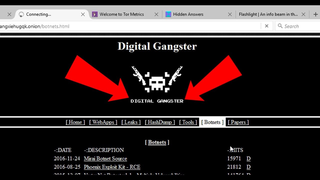 DEEP WEB EXPLORING #10 DIGITAL GANGSTER!?