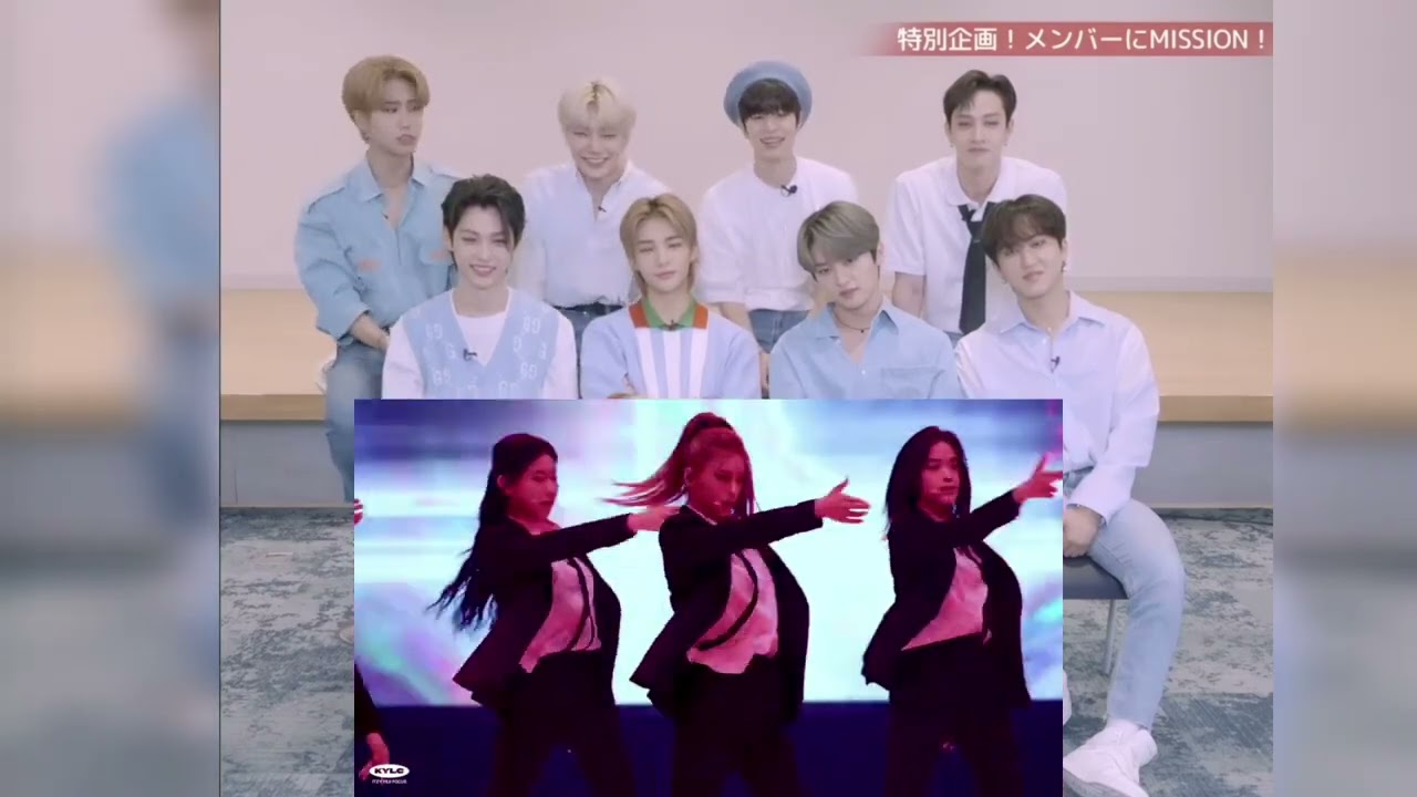 stray kids reaction itzy