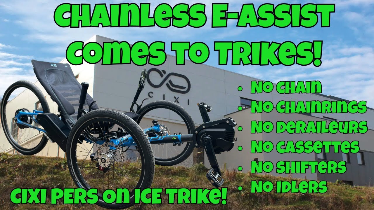 Recumbent Trikes Unchained-The CIXI E-Assist System Changes Everything!