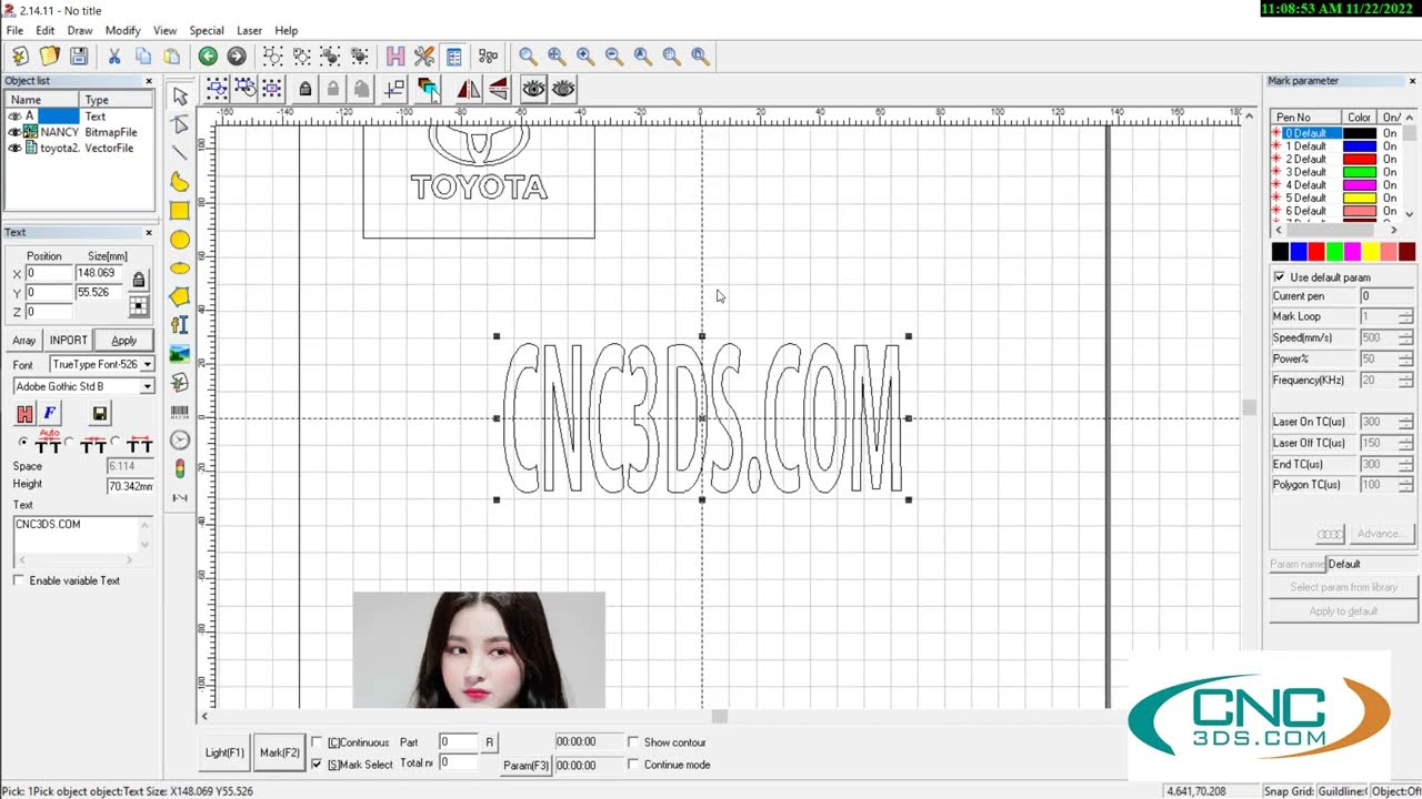 Hướng dẫn cài đặt thông số ban đầu Ezcad - [ AIKO CNC ]