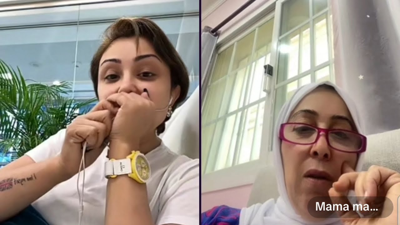 هوشة ابرار الكويتية مع أمها في البث المباشر 😂