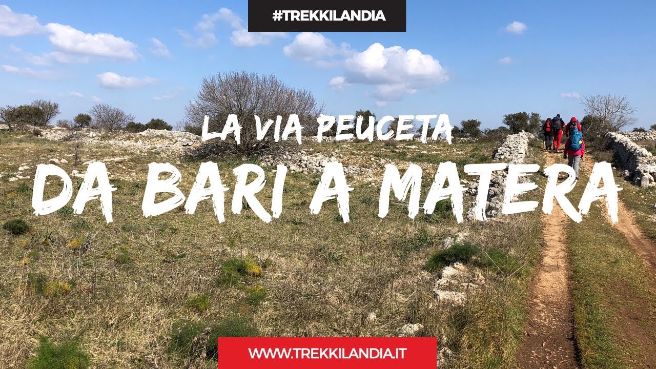 Cammino Materano - La Via Peuceta da Bari a Matera