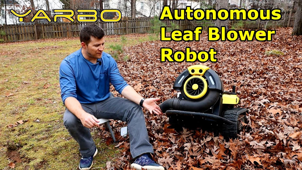 YARBO Autonomous Leaf Blower ROBOT Review