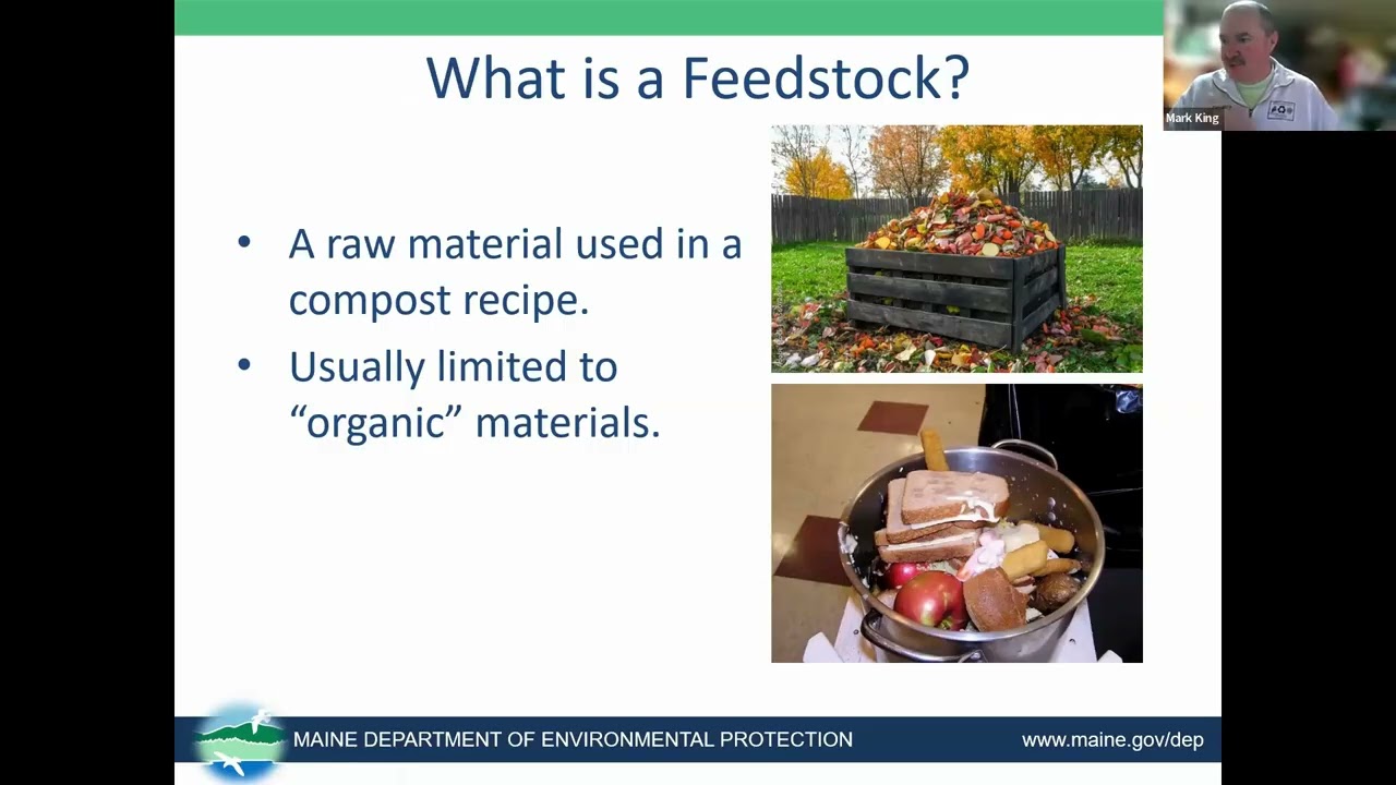 Maine Master Community Composter Course #2: Compost Feedstocks and Recipes
