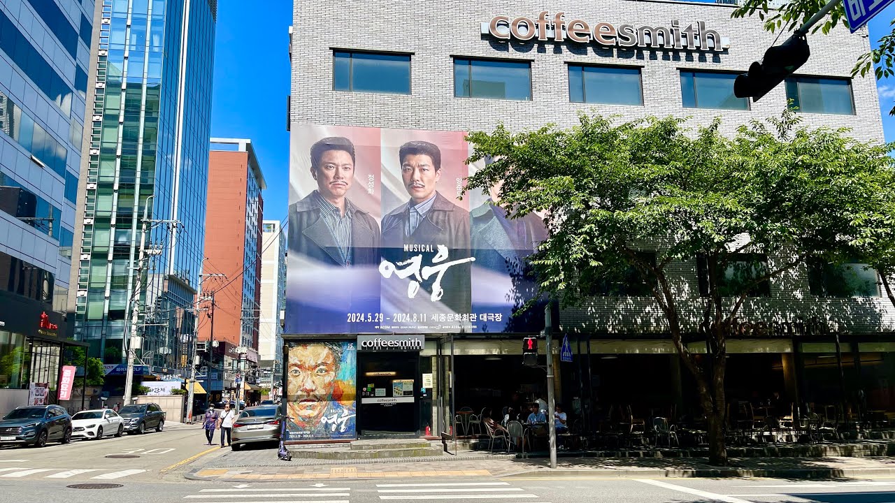 [4K] 서울 강남역에서 삼성역 골목길 산책 Korea Seoul From Gangnam Station to Samsung Station walk