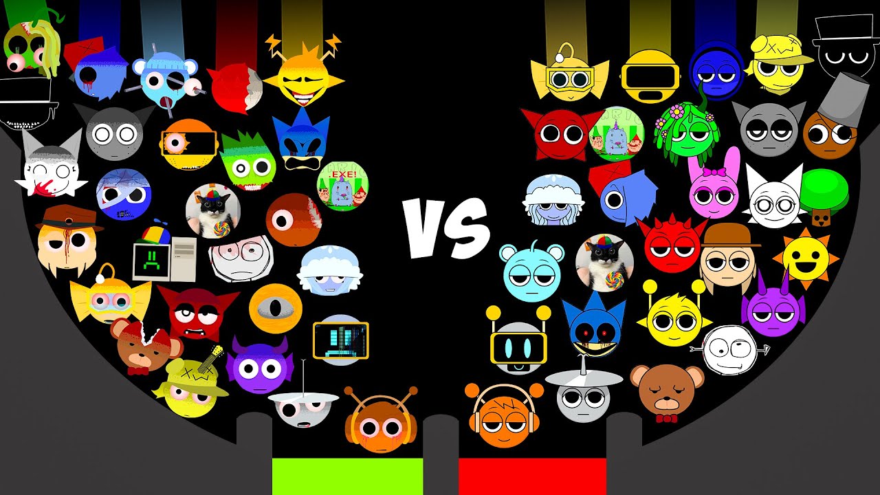 Sprunki Retake Phase 2 vs Classic Marble Race Tournament In Algodoo — Who Will Win? Round 16