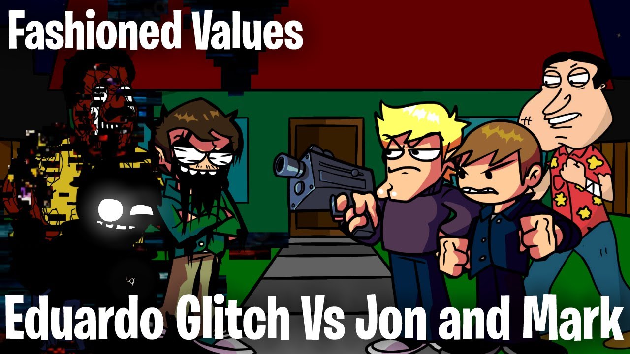 FNF Fashioned Values but they sing Eduardo Vs Jon and Mark