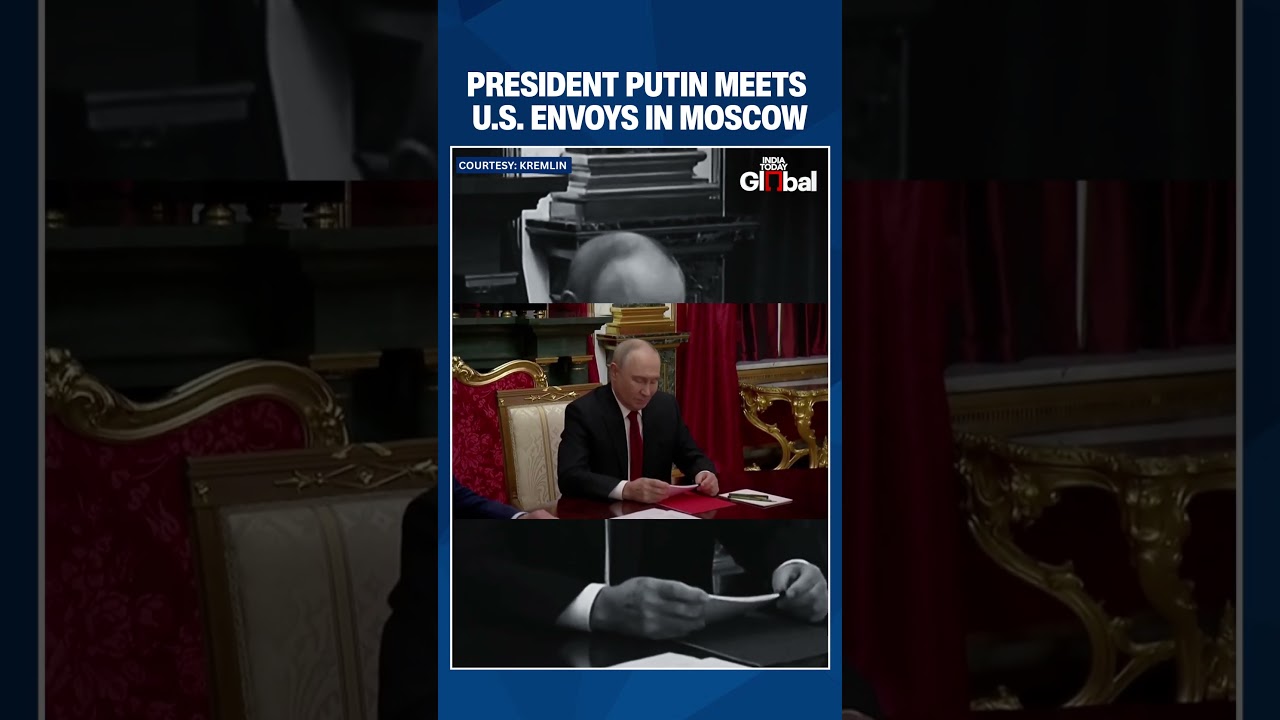 Putin Holds &lsquo;Frank&rsquo; Talks With U.S. Envoys Witkoff and Kushner on Ukraine