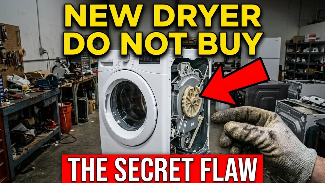 Why 90% of New Dryer Machines Are Garbage (The Factory Secret)