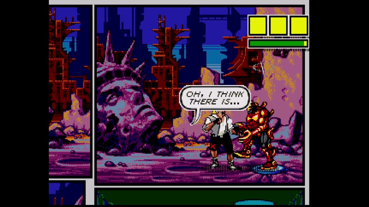 Comix Zone Genesis Megadrive