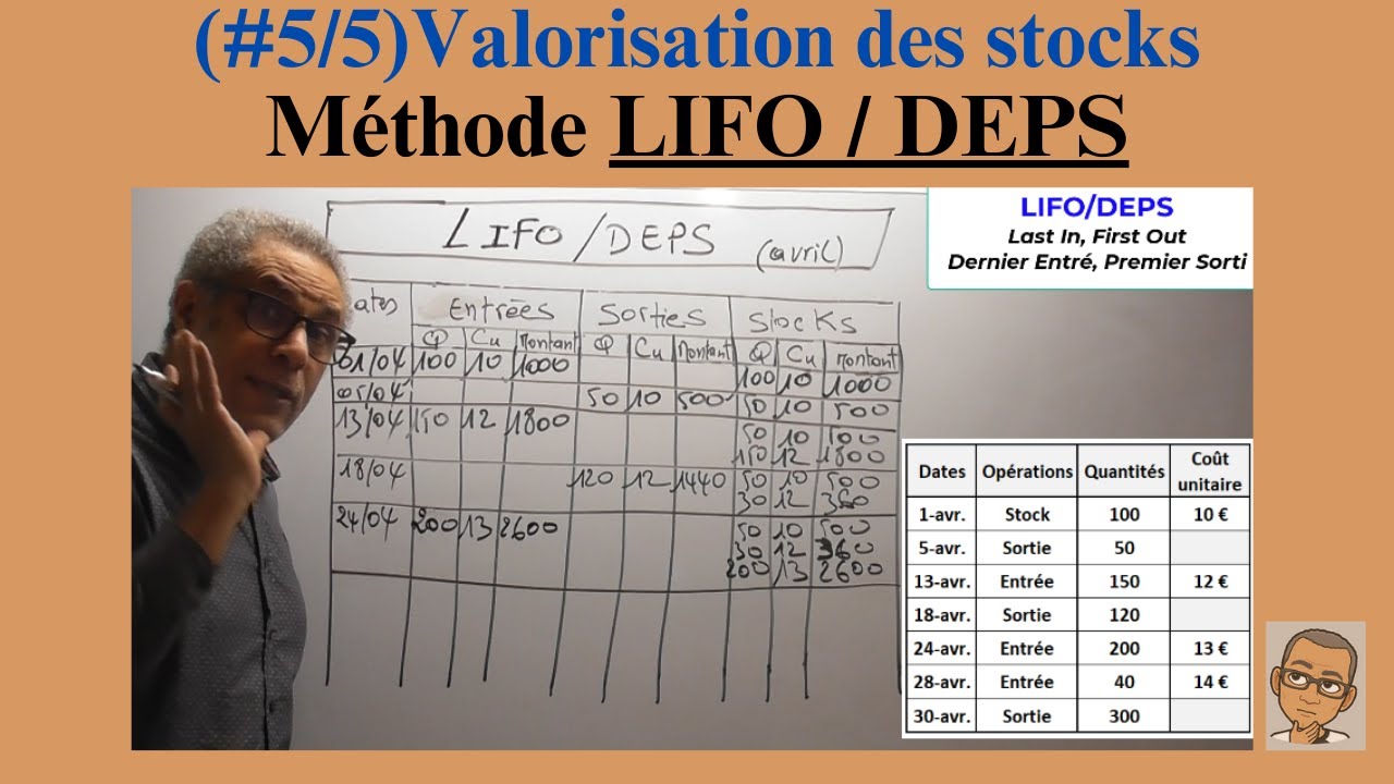 (#5/5) Valoriser les stocks (LIFO - DEPS)... Simplement.