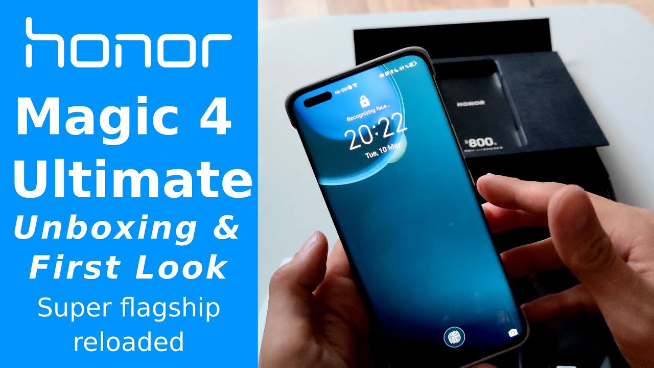 Magic 4 Ultimate - Unboxing & First Look of the camera beast