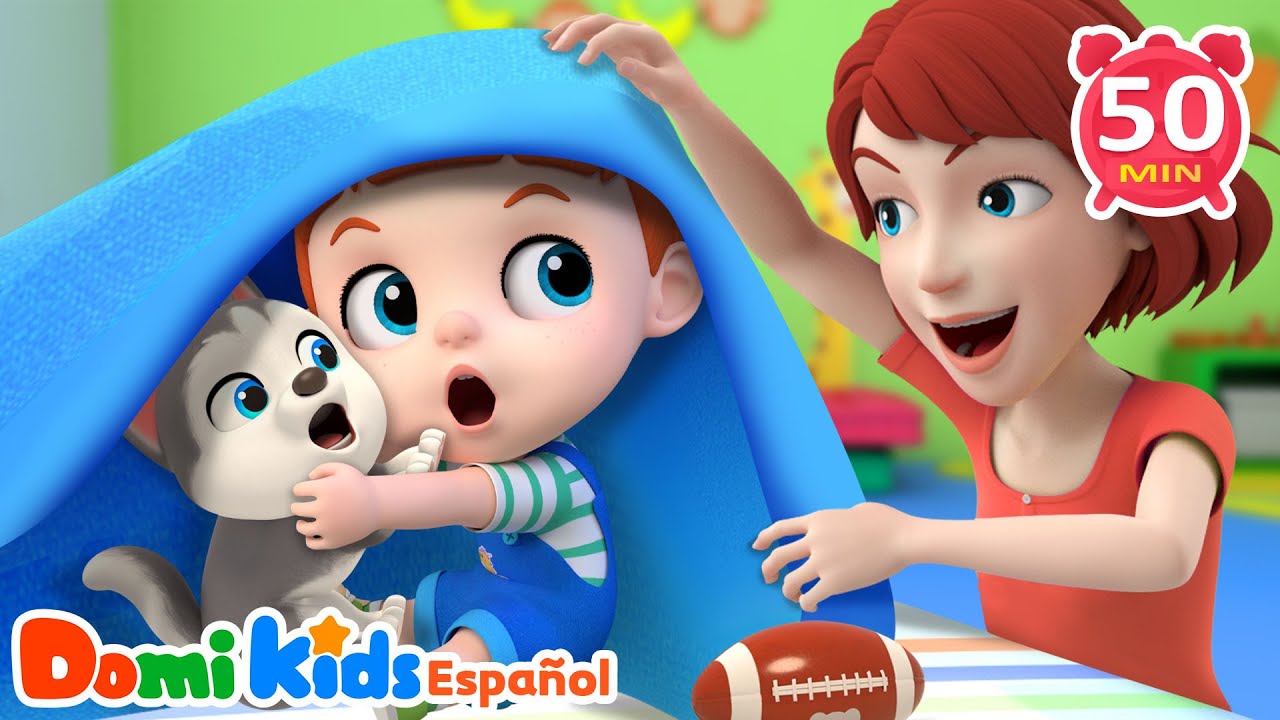 Jugamos Peek A Boo 🙈| Canciones Infantiles | Domi Kids | LEFUN Kids TV