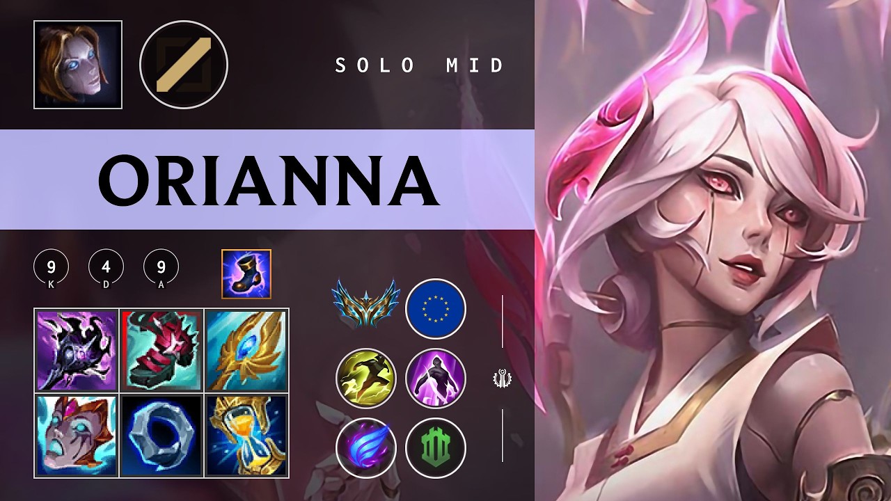 Orianna Mid vs Neeko - EUW Challenger Patch 26.05