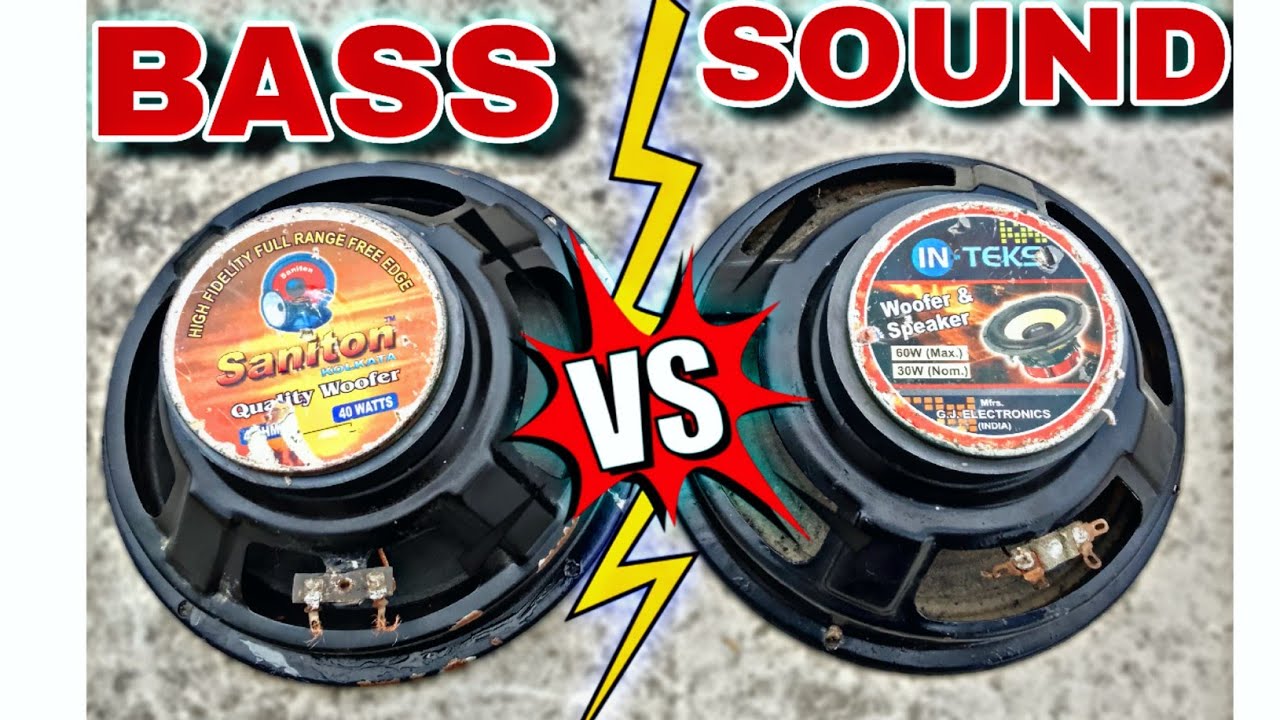 Saton woofer 90 mm magnet 🧲 40 watt for room mein comparison video local woofer 