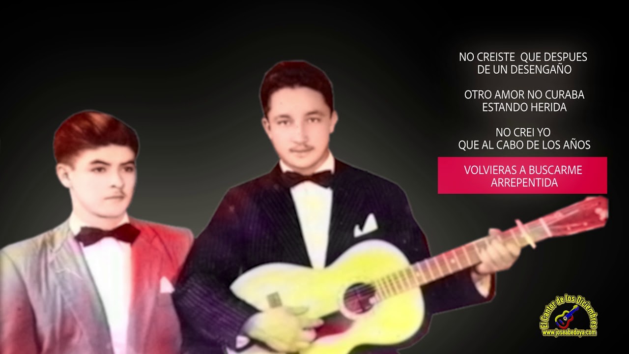 DESPUES DE UN DESENGAÑO  | JOSÉ A. BEDOYA | CON LETRA