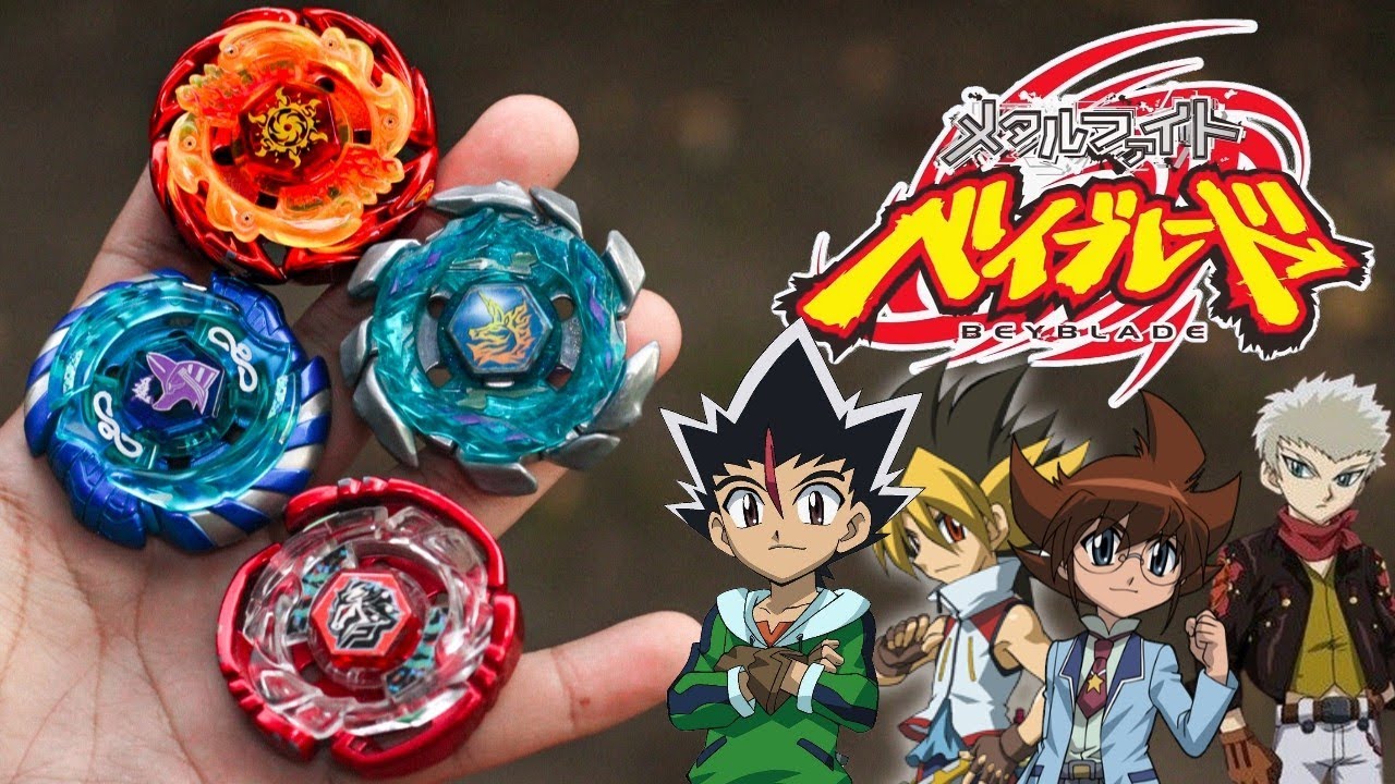 Mega unboxing Beyblade Metal! Cyber Pegasus, Mercury Anubis, Blitz Unicorno y Sol Blaze!