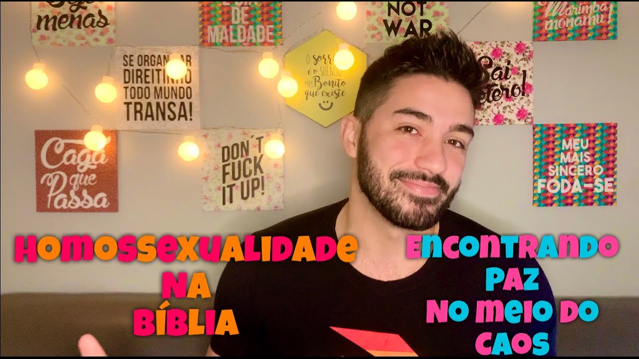HOMOSSEXUALIDADE NA BÍBLIA